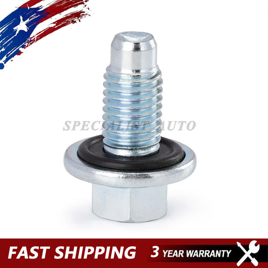11518377 Brand new oil pan drain plug bolt with O-ring suitable for Chevrolet , for Buick , and for Cadillac . Q