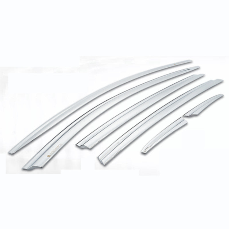 for Chevy Malibu Chrome Window Visor Door Vent Sun Deflector Rain Guard 18-21 B n