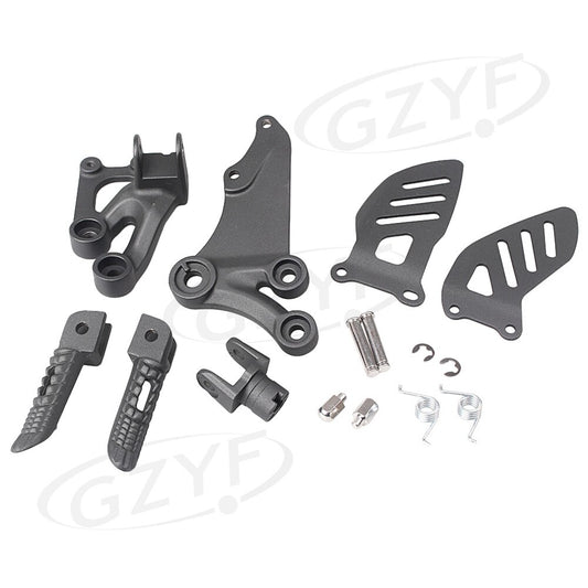 Front Rider Foot Pegs Footrest Bracket for Suzuki GSXR600 GSXR750 2006 - 2010 wa