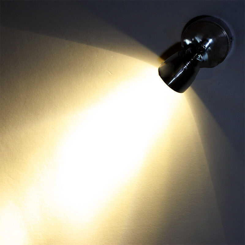 12V LED Reading Light for RVs, Camping Vehicles, Trailers, Boats, Wall-Mounted Bedside Light - Warm White n