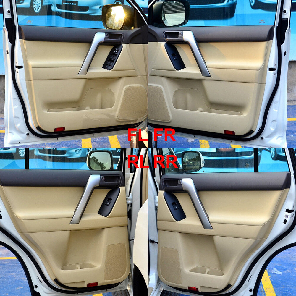 4 Pcs Interior Door Handle Trim for Toyota for Land Cruiser Prado 2010-2018