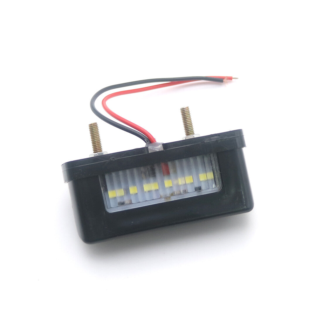 Motorcycle LED Rear Tail License Plate Brake Number Plate Light Taillight Top Q