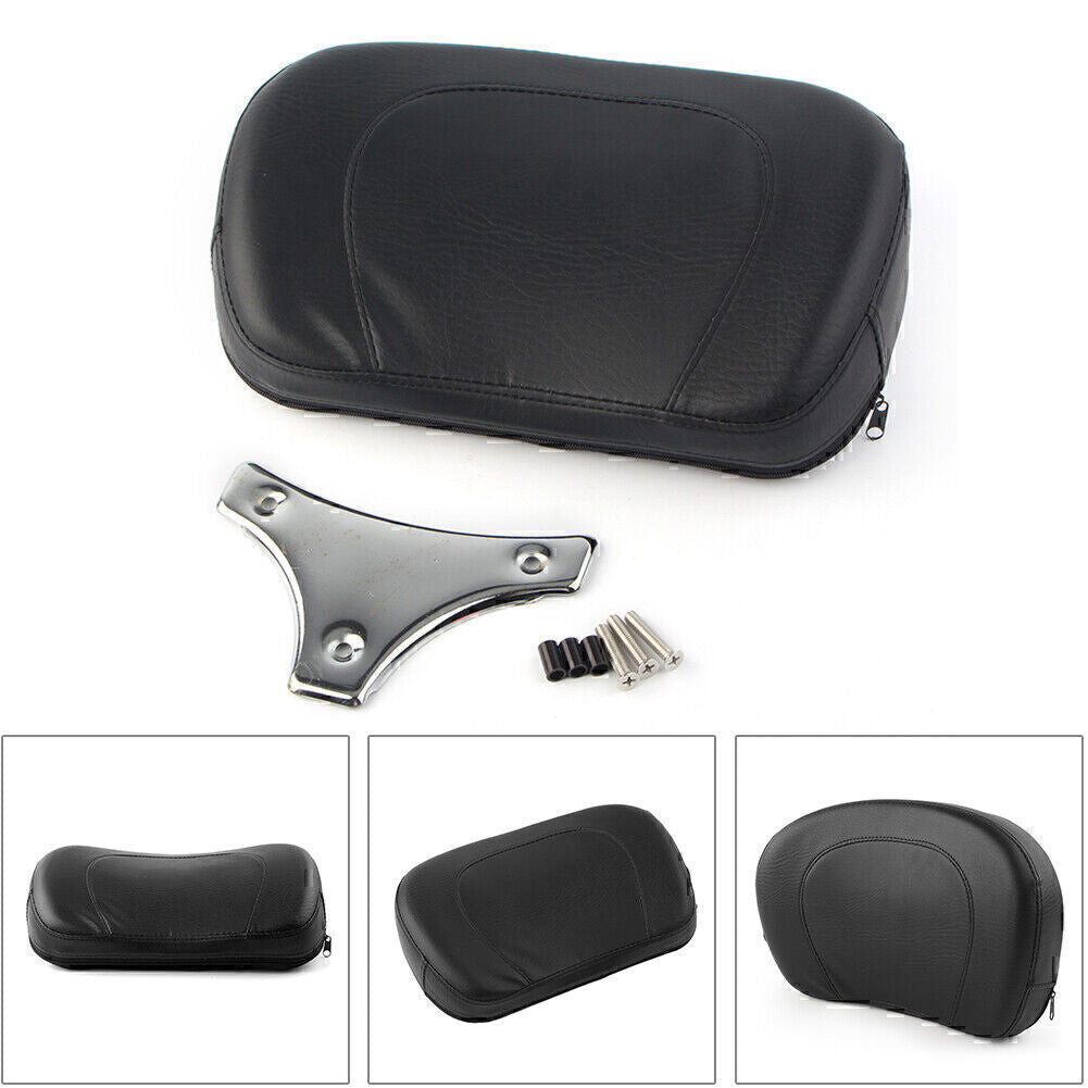 Sissy Bar Backrest Pad For Road King Street Electra Road Glide 2009-14 motor Q