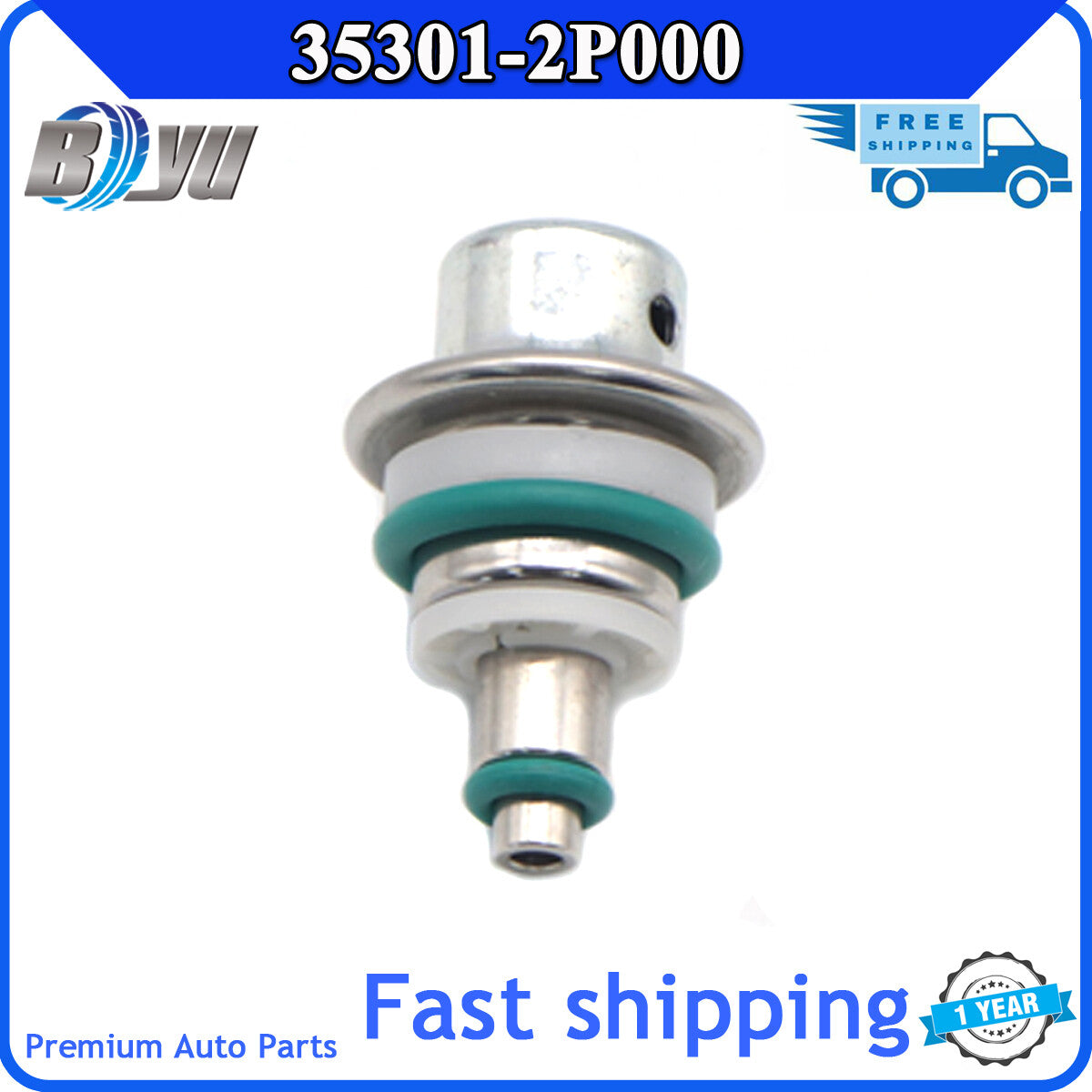 35301-2P000 Fuel Injection Pressure Regulator for Hyundai for Kia for Tucson 2.4L PR4177- v