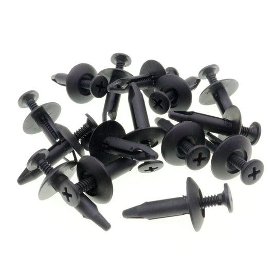 25 pieces of push-type mounting clip fixing rivets suitable for Honda and for Mazda B042-68-865-05.