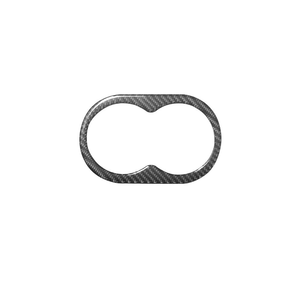 Carbon Fiber Rearview Mirror A-pillar Cover Trim For 718 2016-2022 v