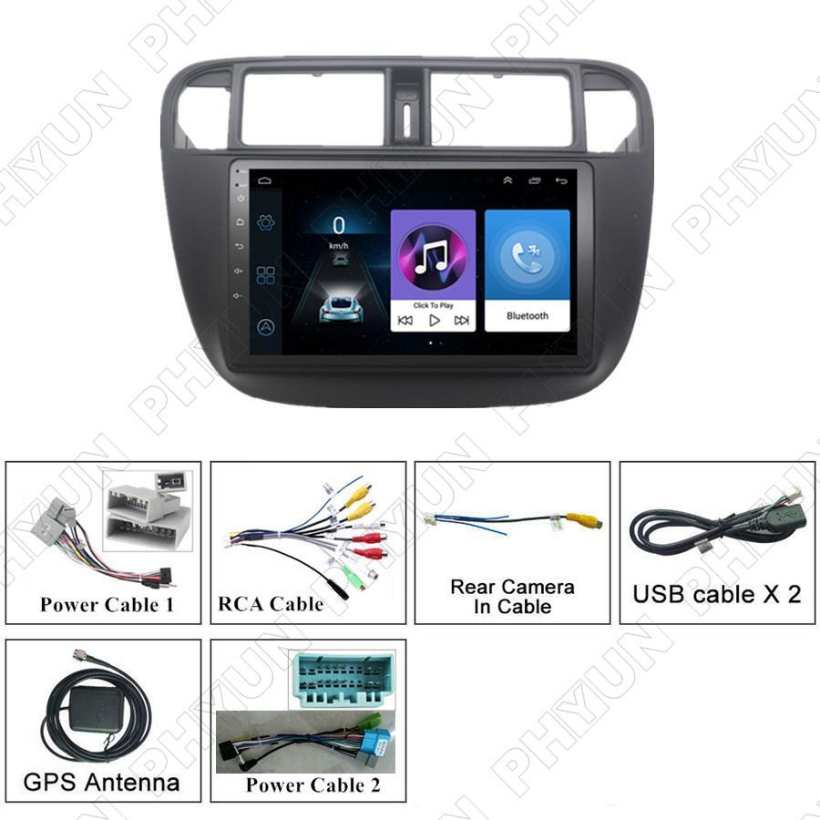 9-inch Android 10.1 Stereo Radio, GPS Navigation, WiFi for 1995-2000 for Honda for Civic LHD n