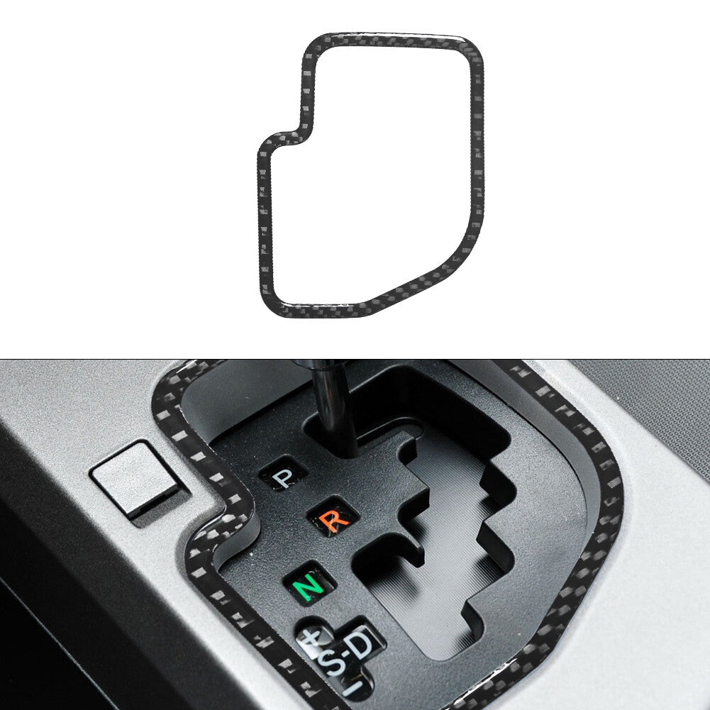 Gearbox Shift Frame Trim Cover Carbon Fibre Interior for Toyota Tundra 2007-2013