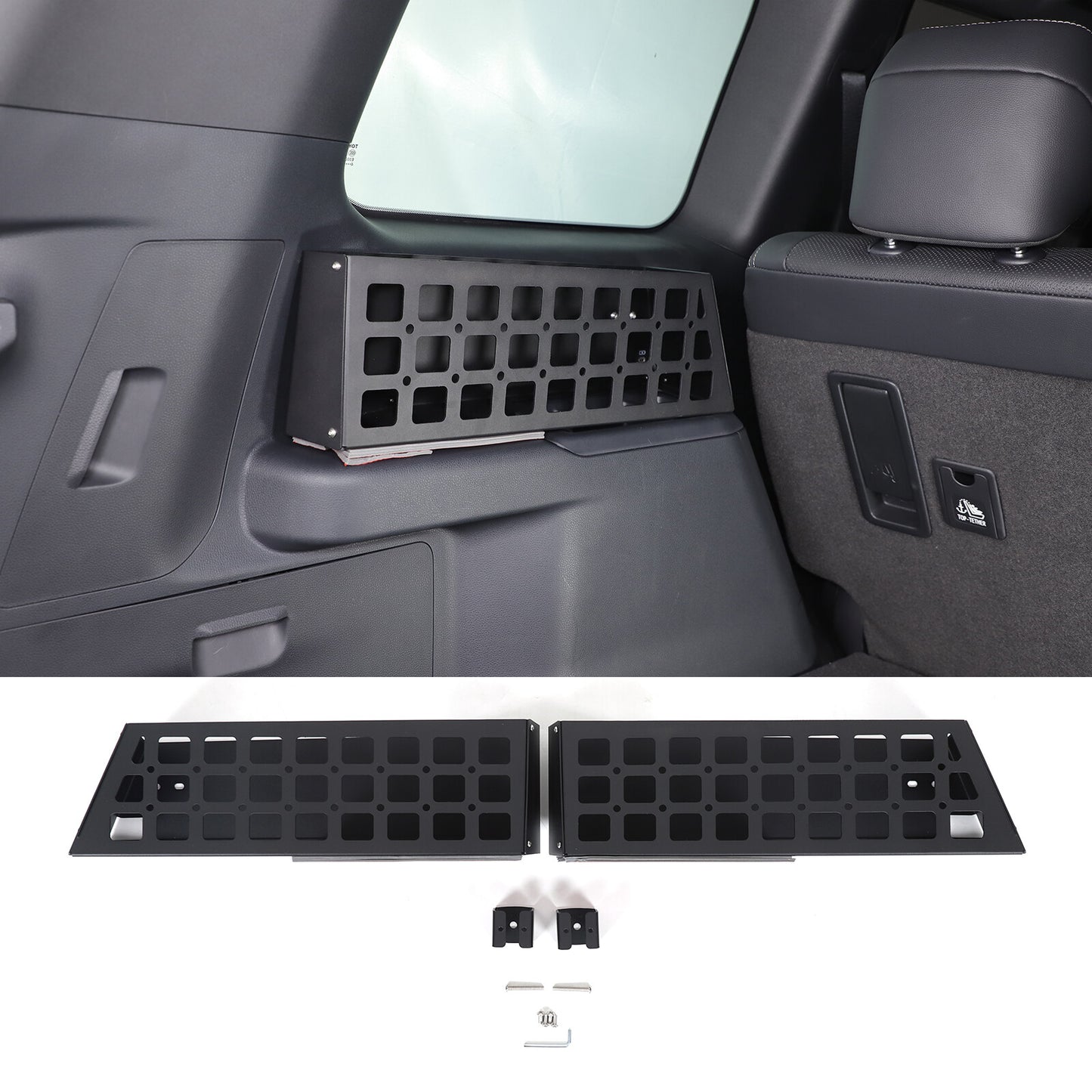 Trunk Side Storage Box for 2024+ Prado for Land Cruiser LC250 n