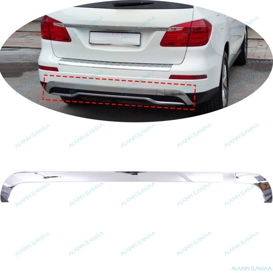 Rear Bumper Molding Trim W/O Tow Cap for Mercedes W166 GL GL350/450/400/550/63