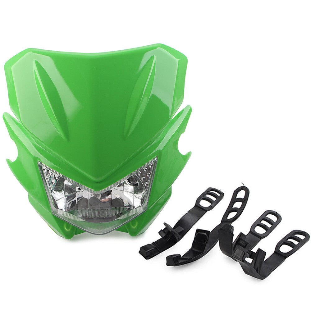 Frontscheinwerfer Verkleidung Hi/Lo f¨¹r Street Fighter Dirt Bike Motor Gr¨¹n
