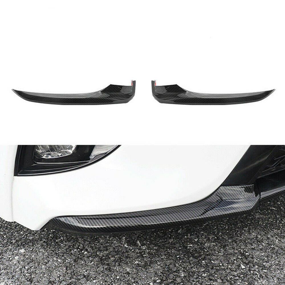 for Mazda 3 Axela 2014-2018 Matte Black Rear Window Quarter Louver Cover Trim v