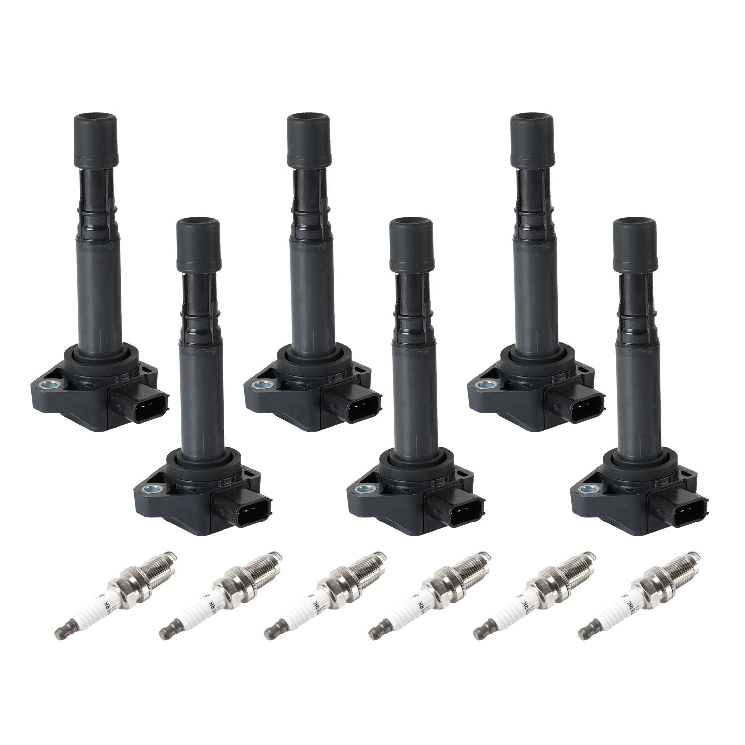6 Ignition Coil  6 Platinum Spark Plug for Honda for Acura for Saturn 3.2L 3.5L