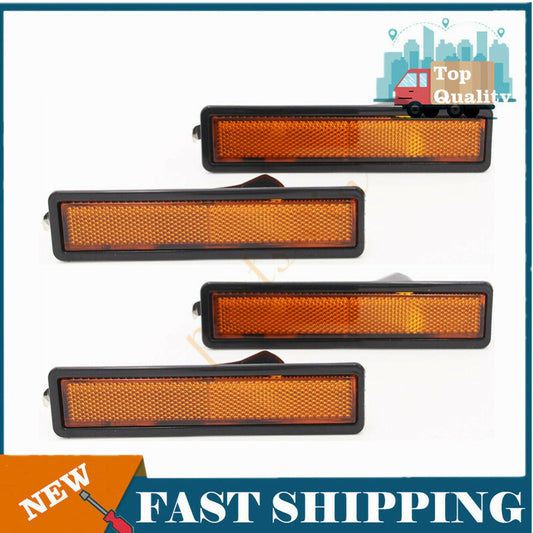 4-piece Amber Bumper Light Set for 1984-1991 E30 3 n