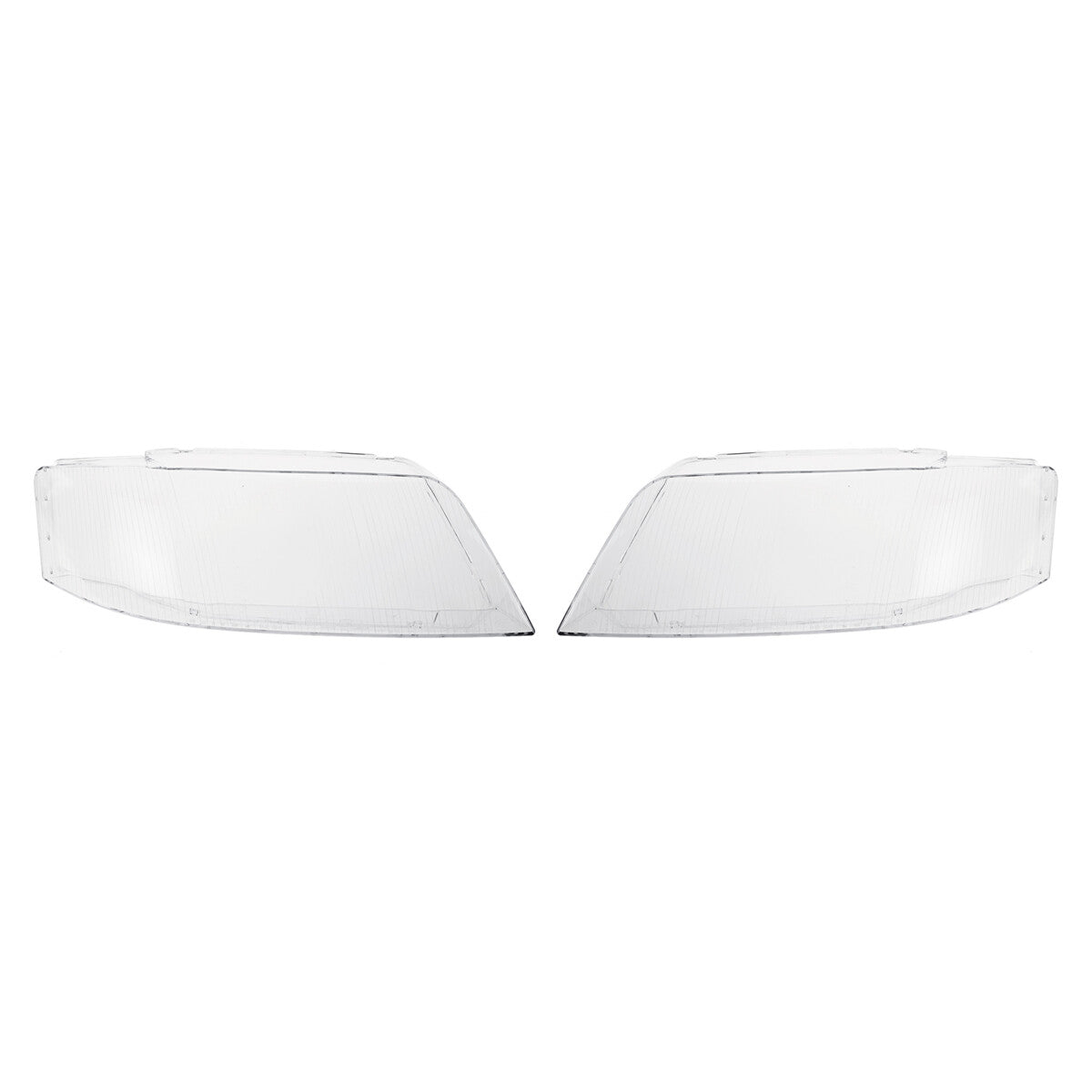 Transparent headlight cover for left and right lenses, suitable for Audi A6 C5 1999-2002