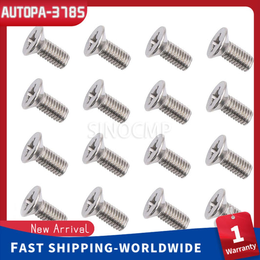 16X Screws Rotor Brake Disc Retaining 93600-06014-0H for Honda Accord for Civic