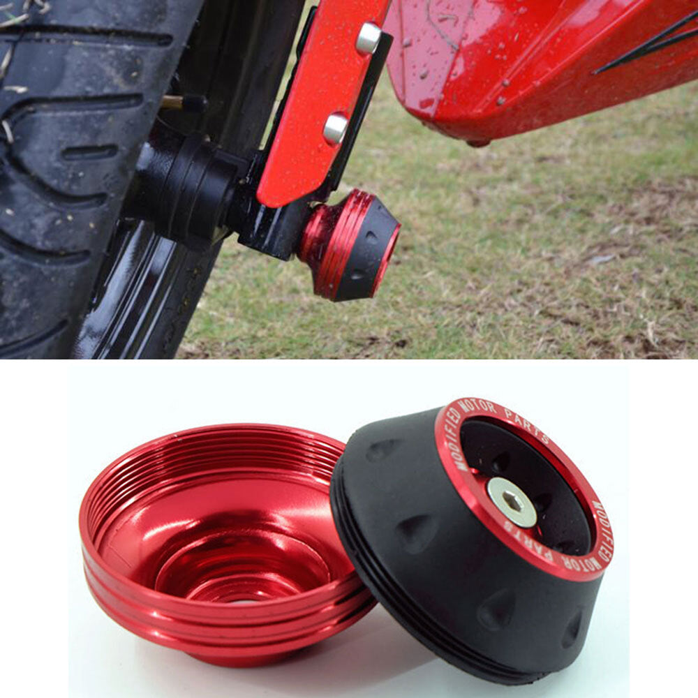 2-Piece Motorcycle Collision Protection Motorcycle Off-Road Tire Frame Sliders Multi-Color n