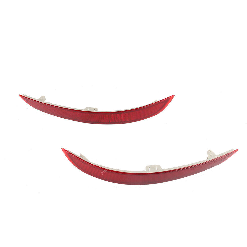 2Pcs LH RH Rear Bumper Reflector Brake Light Trim Fit for BMW F15 X5 2014-2017