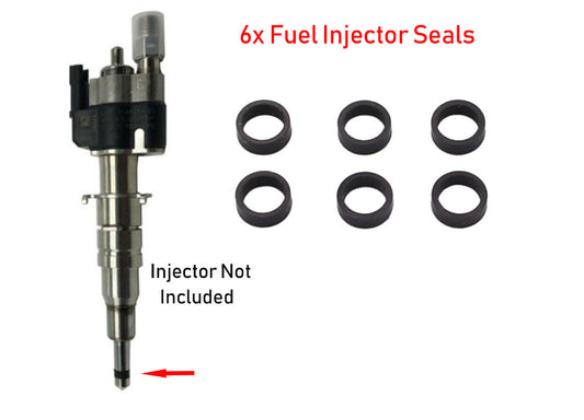6 pc Fuel Injector Gasket Ring for X6 135i 335i 535i 550i 750i 650i 740i N54 v