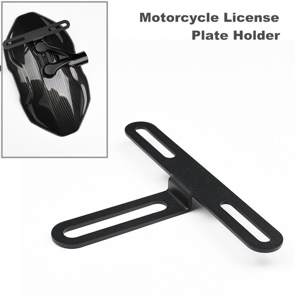 Motorcycle license plate frame bracket mudguard frame combined with rear for seat - n