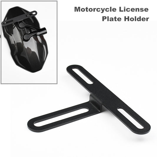 Motorcycle license plate frame bracket mudguard frame combined with rear for seat - n