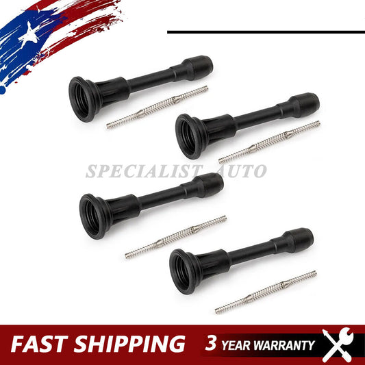 4Pcs Ignition Coil Protective Sleeve for Nissan Juke Qashqai for Renault 22448-JA00A