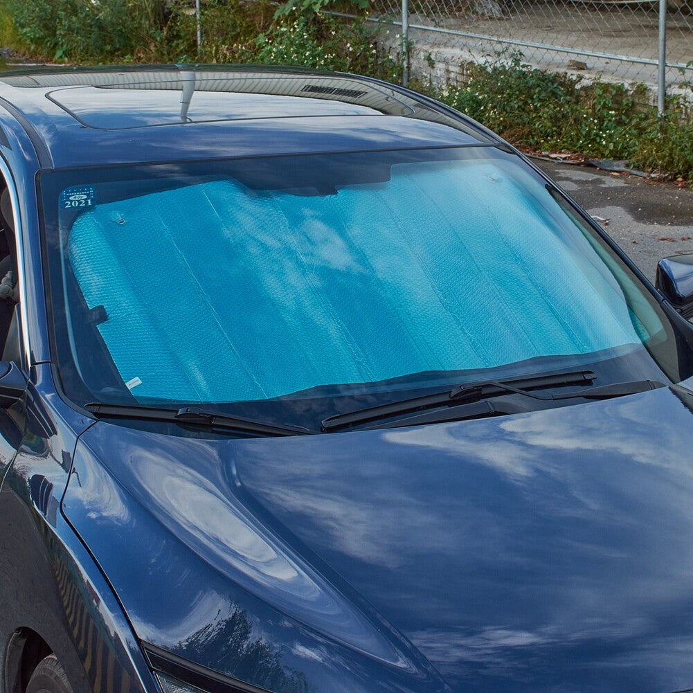 51in Car Front Windshield Sunshade Thicken 5-Layer Bubble Block Heat Sun UV Ray