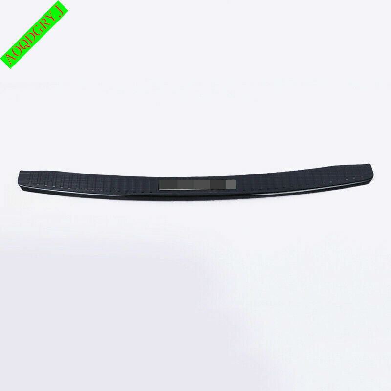 for Lincoln MKX 2015-2018 Black Car Rear Bumper Guard Door Sill Plate Pedal Trim
