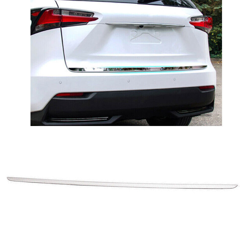 Chrome Rear Door Trunk Lid Tailgate Strip Trim for Lexus NX 200t 300h 2015-2021