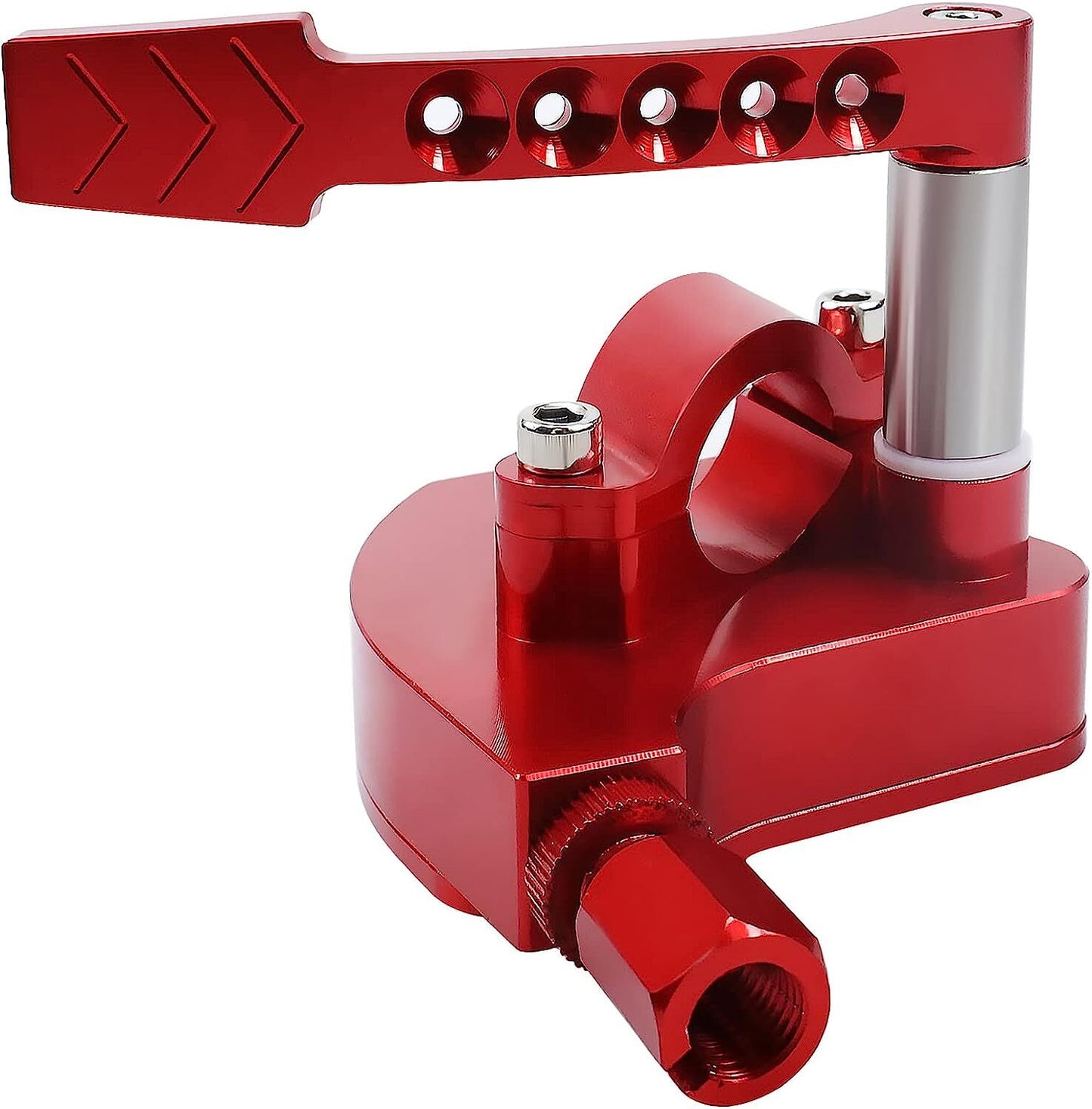 Billet Thumb Throttle Assembly For Banshee YFZ For 350 660 700 Red