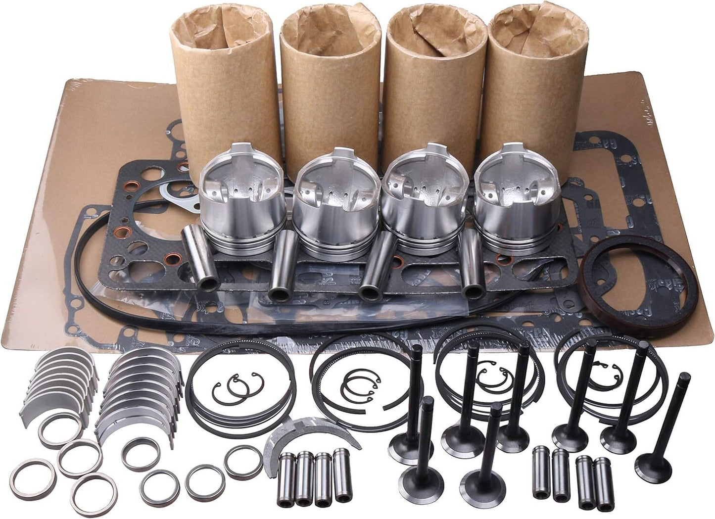 06E198151H KS 4x Piston Rings Set STD mast 85.5mm compatible with for Audi A4 A6 Q5 3.2L 19856 B