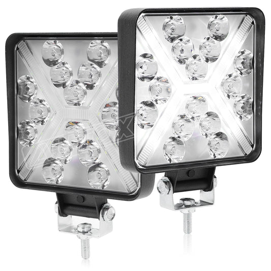 LED Offroad Lighting Driving Work Light Bar Truck Fog Lamp Pod Car 4x4 SUV Boat