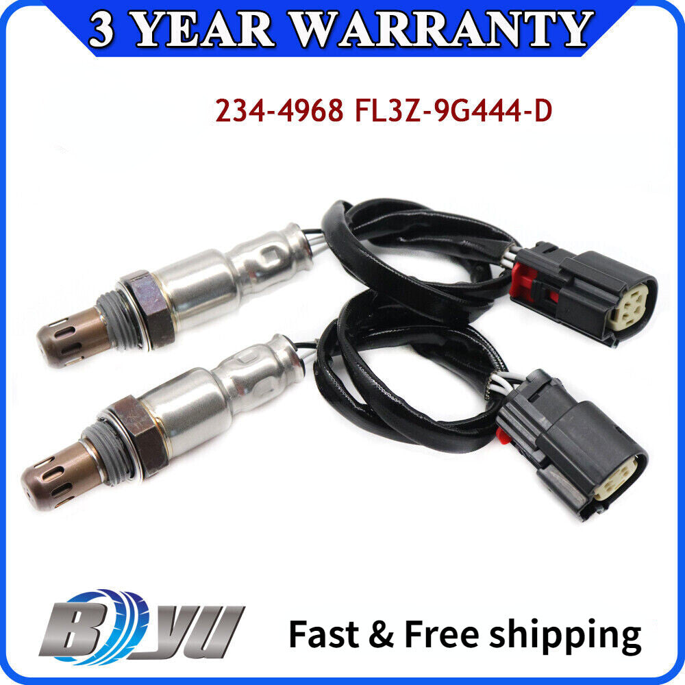 Two downstream oxygen sensors, model 234-4968 FL3Z-9G444-D, are suitable for 2015-2017 5.0L engines. v