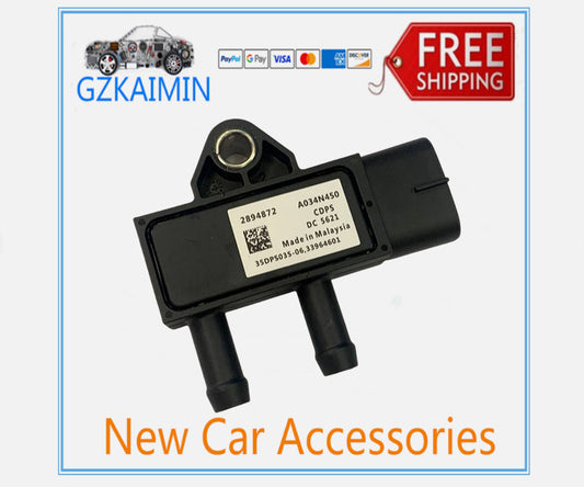 Exhaust pressure sensor 2894872 A034N450 is suitable for ISF 2.8 and 3.8 diesel engines.