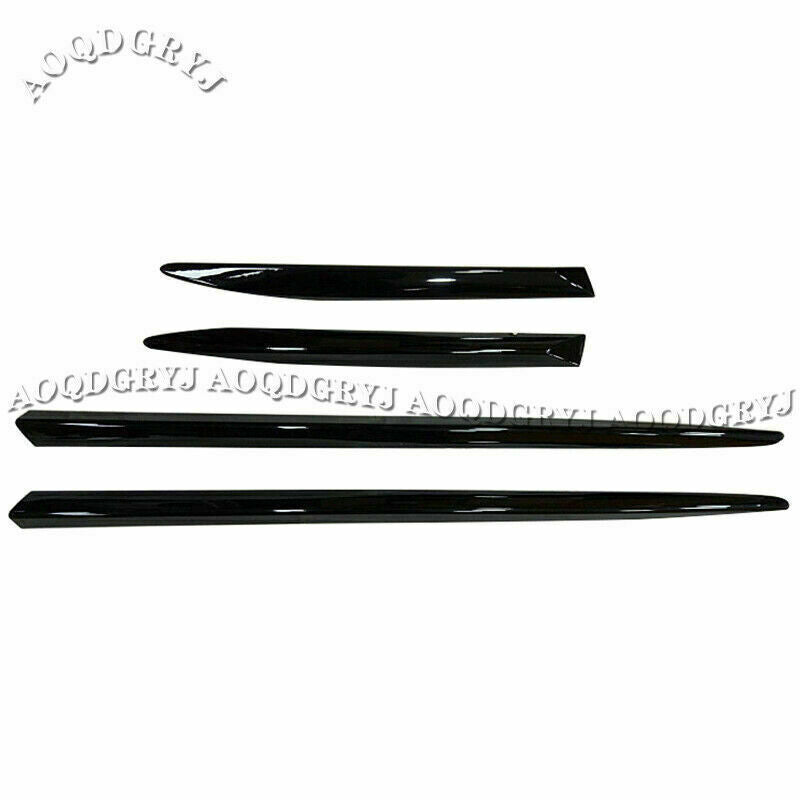 for LEXUS LX570 2016-21 piano black Side Door Molding Body Cover protection Trim