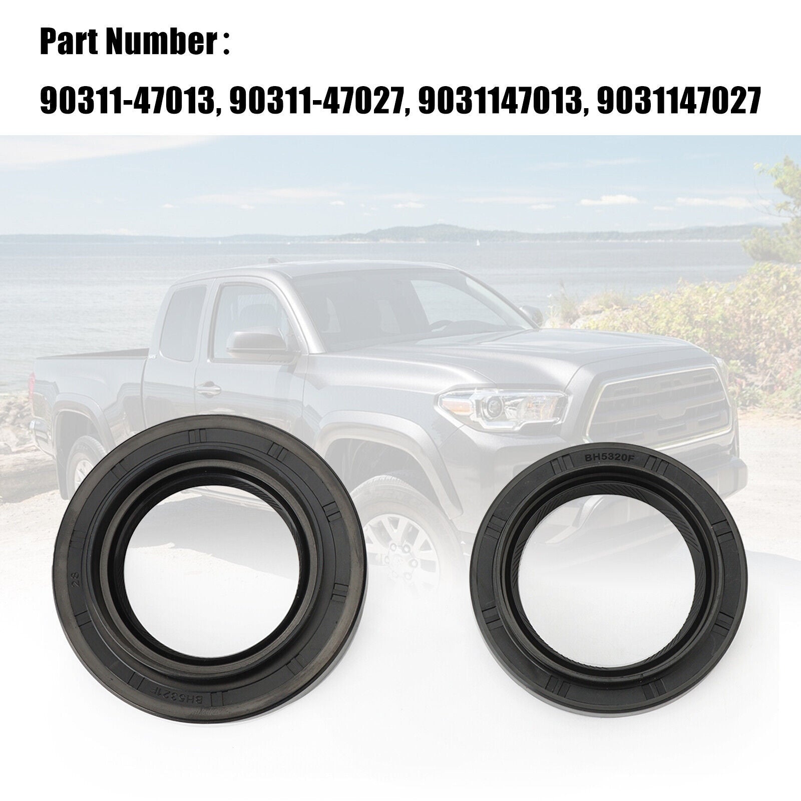 90311-47027 Front Drive Shaft Output Oil Seal for Toyota Tacoma for Lexus Left+Right