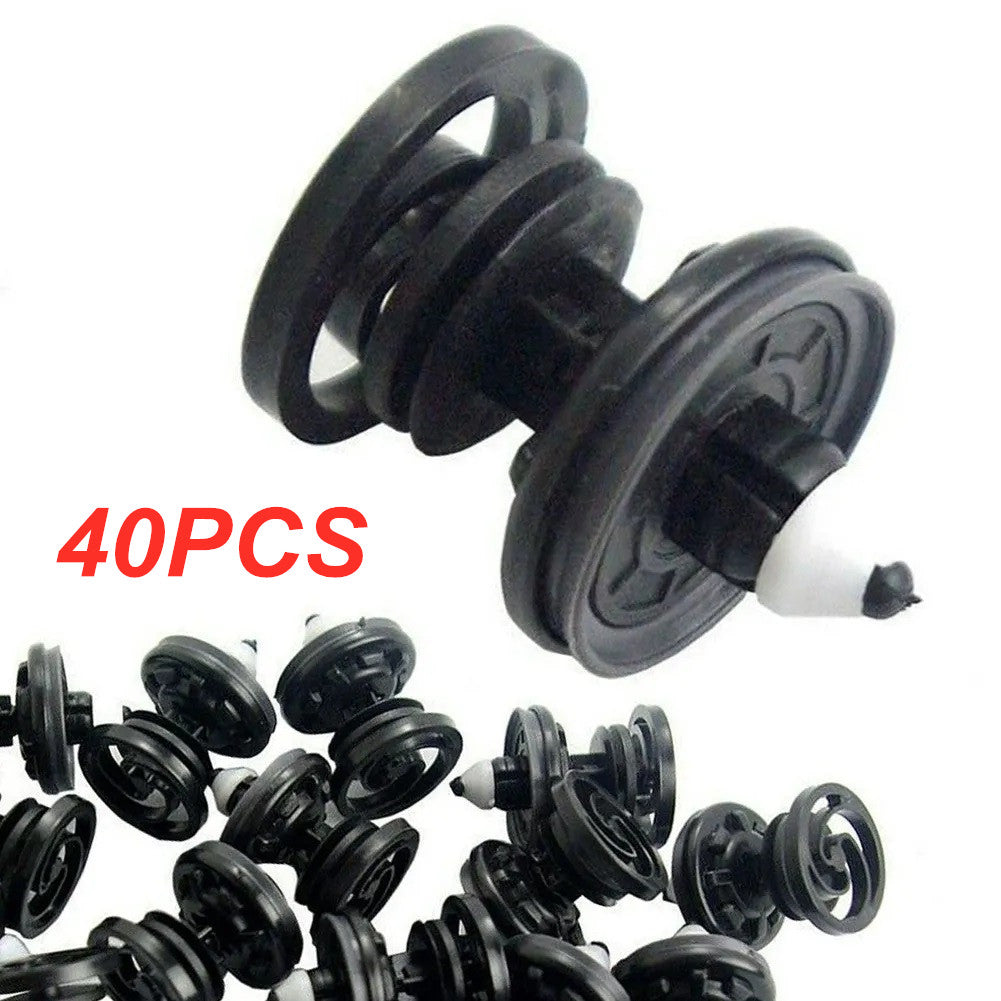 40-piece clip-on door card decorative panel fixing buckle suitable for Golf 6, for Jetta , for Passat , CC- n