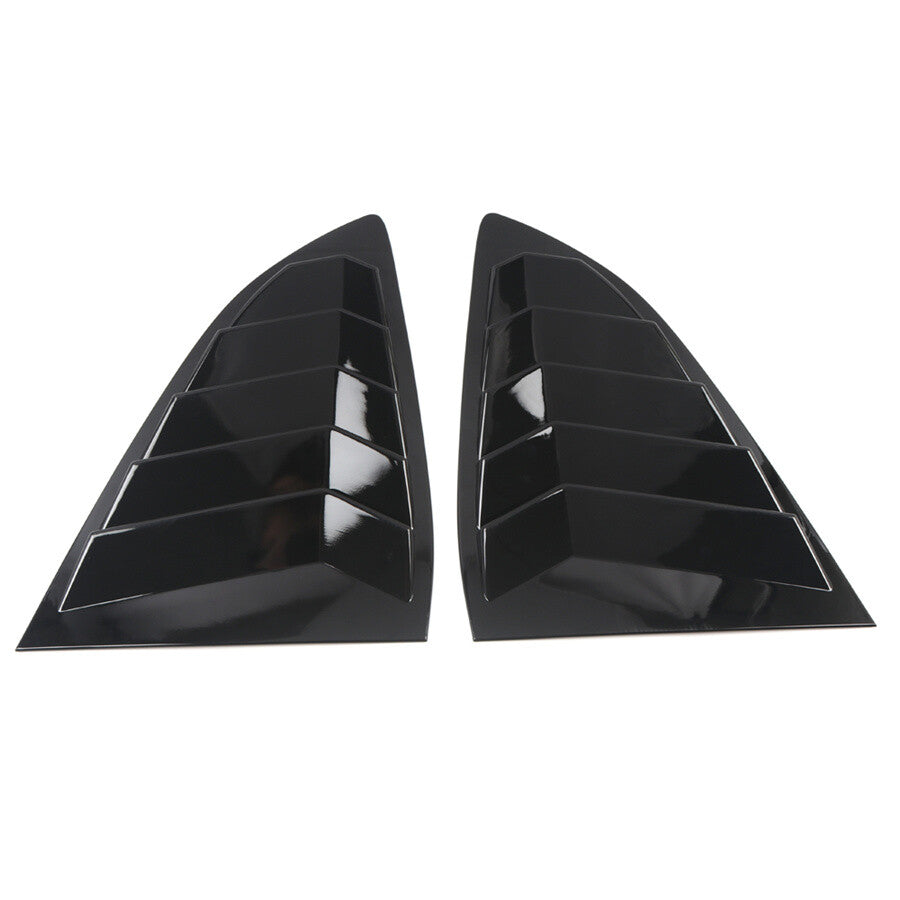2× Rear Window Shutters Louvers Blinds Cover Trim for Honda CRV EX Sport Utility