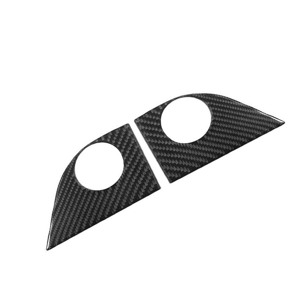 2 pieces of Sonic Carbon Fiber Door Pillar Cover Trim Type B for 2012-2016 n