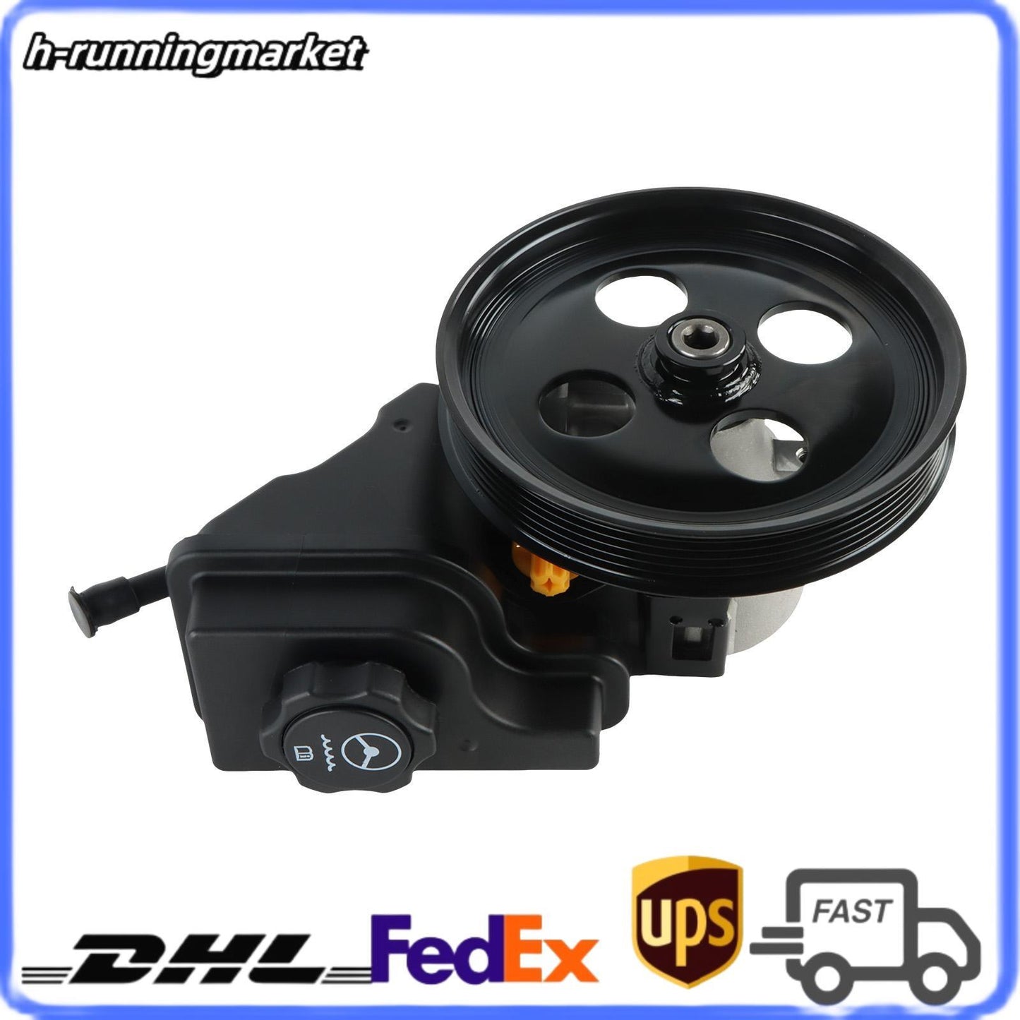Power steering pump for Cadillac DTS 2006-2011 4.6L 20-71996 2071996F, 20759843