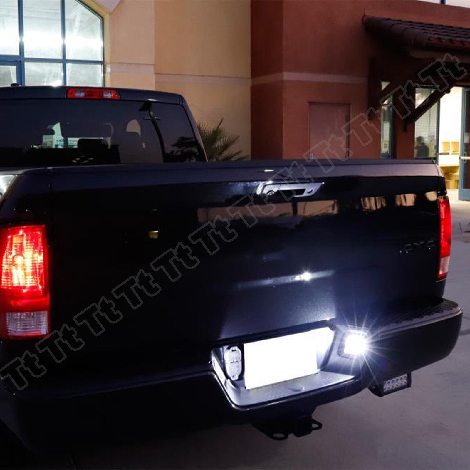 Smoked LED Rear License Plate Light for 2003 - 2018 for Dodge for RAM 1500 2500 3500- v