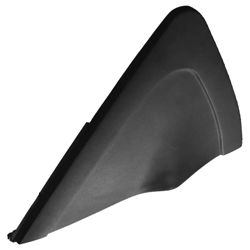 Right Exterior Side View Mirror Panel Triangle Trim Black Plastic For 2 2011-13