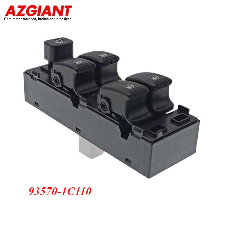 Automatic down switch for the front left-hand drive side window on 2002-2005 for Kia Carens.