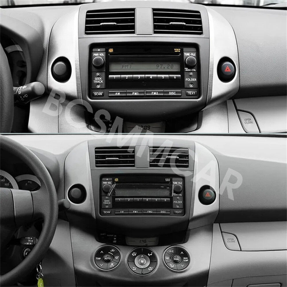 Fit for Toyota Rav4 2006-2012 Car Center Console Instrument Cluster Panel Trim Q