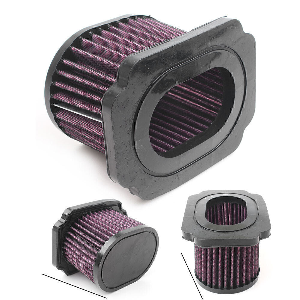 Air Cleaner Filter Element Replacement Black/red fit for Yamaha MT07 FZ07 2014 -2016 Q