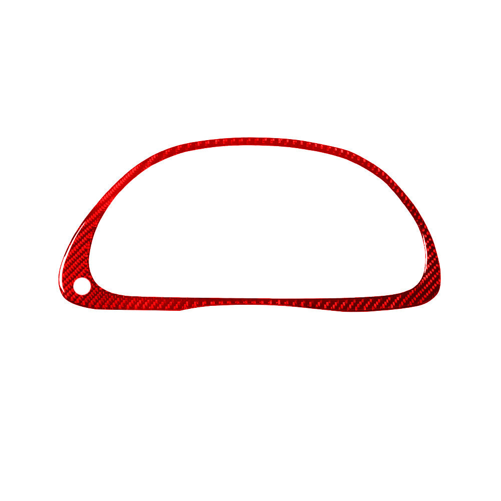 Red Carbon Fiber Interior Central Console Cover Trim for Lexus RX300 1998-2003 v