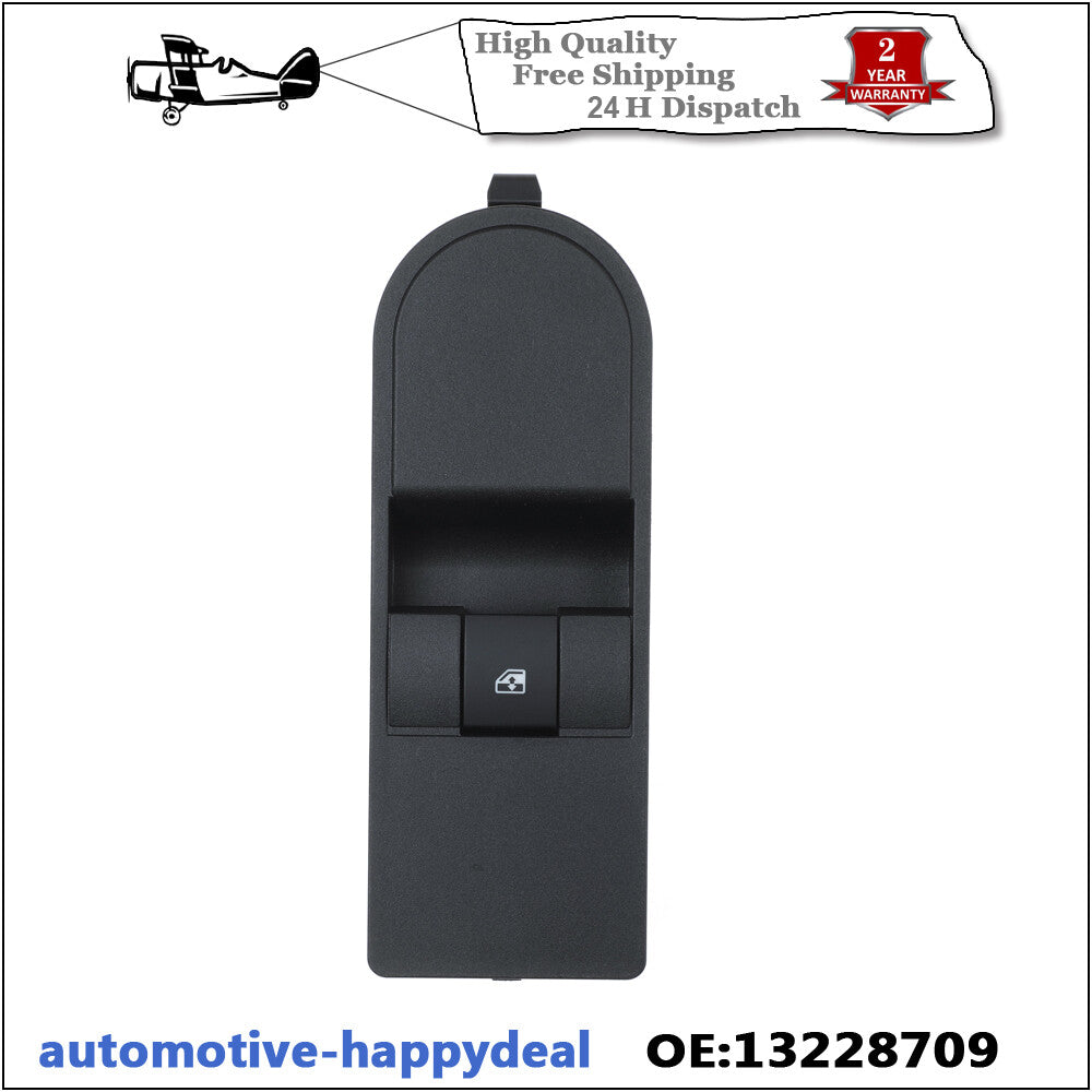for Vauxhall for Opel Zafira B / Astra H Front PASSENGER side electric window switch