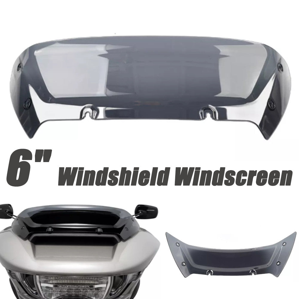 6'' Windshield Grey for Harley 2023 2024 Road Glide CVO/SE FLTRXSE- n