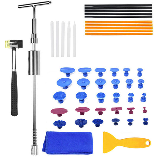 Paintless Dent Repair Kit Hand Tool Set Blue Pulling Row for Dent Repair v