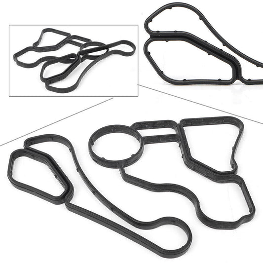 for BMW 128i 135i 320i 325i 1x Engine Oil Filter Gasket&Cooler Seal Set Q